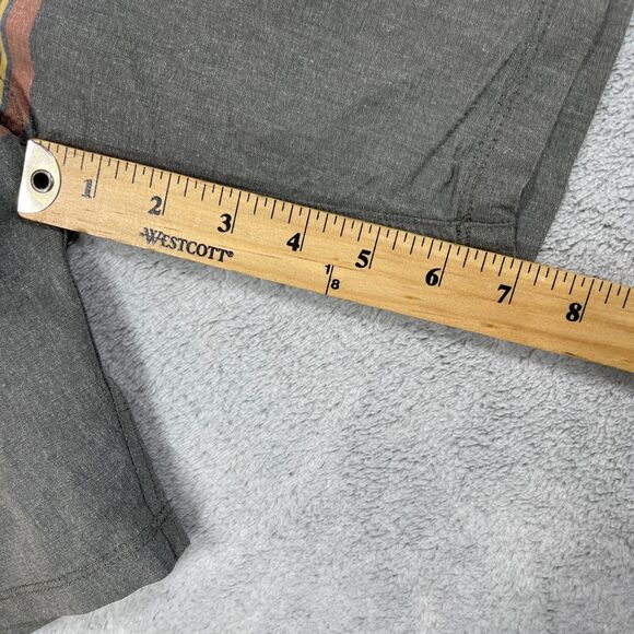 Hurley Shorts Mens 31 Gray Pendleton National Park Olympic Pockets Elastic Waist - Picture 13 of 14